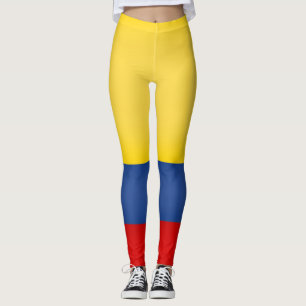 Leggings Moda de la bandera de Colombia de Guay