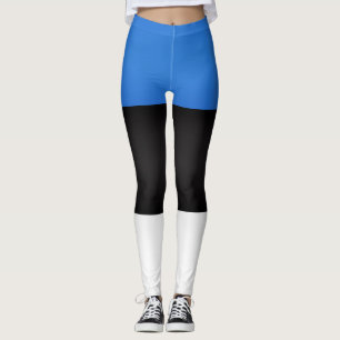 Leggings Moda de la bandera de Estonia de Guay