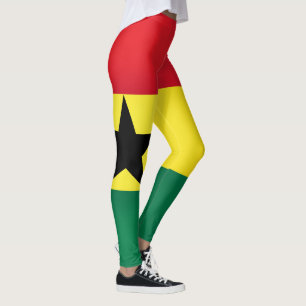 Leggings Moda de la bandera de Ghana de Guay