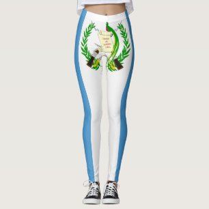 Leggings Moda de la bandera de Guatemala de Guay