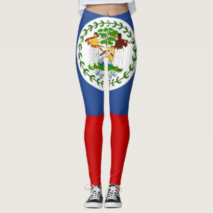 Leggings Moda de la bandera de Guay Belice