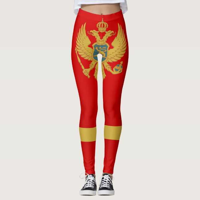 Leggings Moda de la bandera de Guay Montenegro (Anverso)