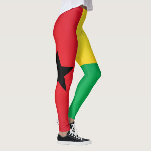 Leggings Moda de la bandera de Guinea Bissau de Guay