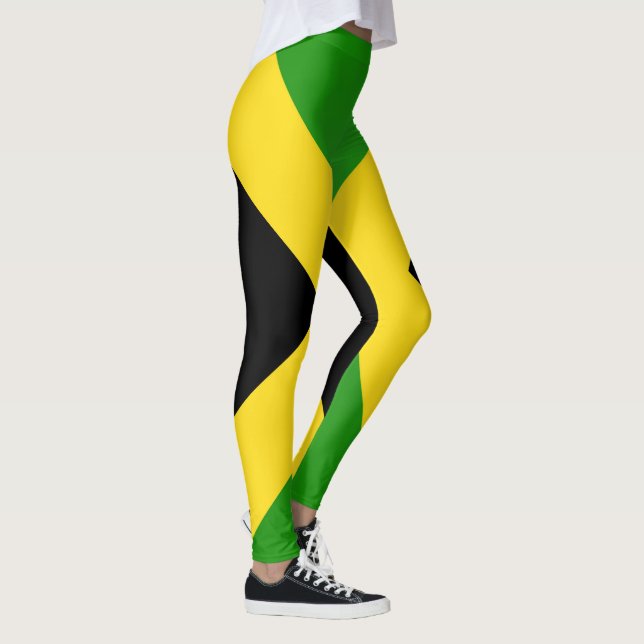 Leggings Moda de la bandera de Jamaica de Guay (Derecha)