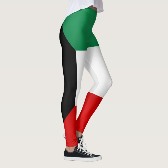 Leggings Moda de la bandera de Kuwait de Guay (Derecha)