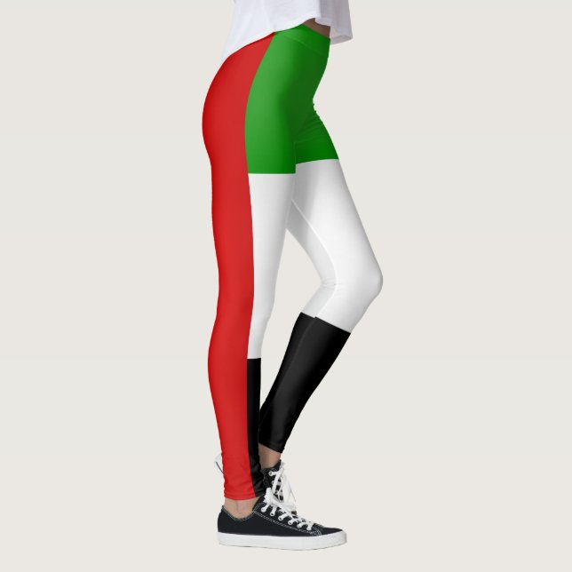 Leggings Moda de la bandera de los Emiratos Árabes Unidos (Derecha)