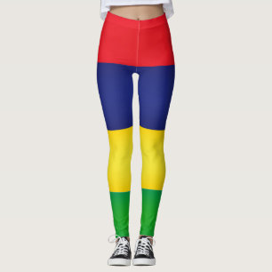 Leggings Moda de la bandera de Mauricio de Guay