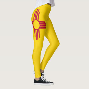 Leggings Moda De La Bandera Del Estado De Nuevo México En G
