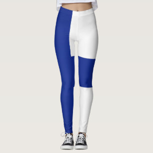 Leggings Moda de la bandera finlandesa de Guay