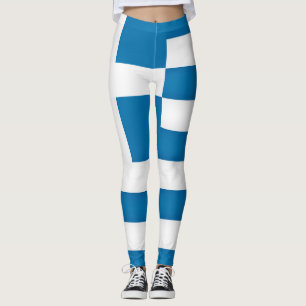 Leggings Moda de la bandera griega de Guay