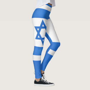 Leggings Moda de la bandera israelí de Guay