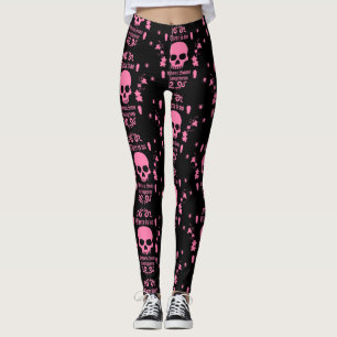 Leggings Moda de subcultura de gótico