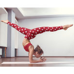 Leggings Moda del patrón de puntos de polka blanco rojo de<br><div class="desc">Personalizado, retro, fresco, lindo, moda, elegante, a la moda, a la moda, a la moda, a la moda, a la moda, puntas de polka blanco sobre el patrón rojo mujeres viajes de toda la moda ejerciendo deportes gimnasia de yoga corriendo pantalones de piernas, que se estira para adaptarse a tu...</div>