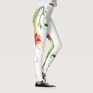 Leggings Moda floral 1