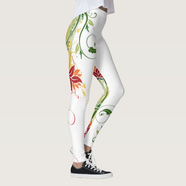 Leggings Moda floral 1 (Derecha)