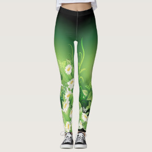 Leggings Moda floral 7 Piernas