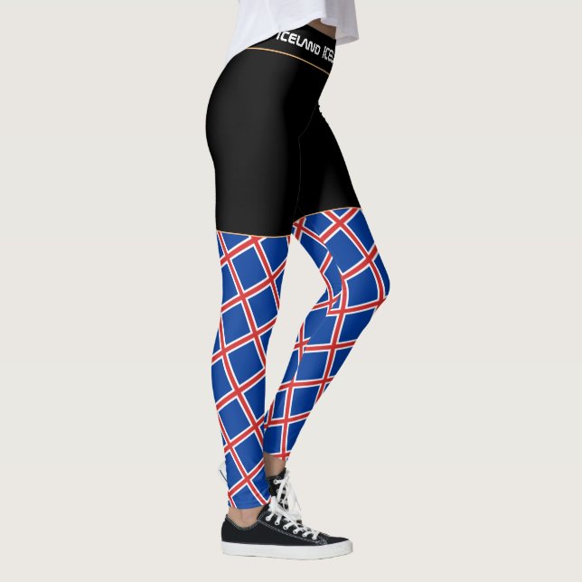 Leggings Moda islandesa e islandesa, ventilador de viaje/de (Derecha)