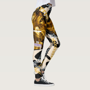 Leggings Moda Lujoso Chica salado salvaje Bday Gift girator
