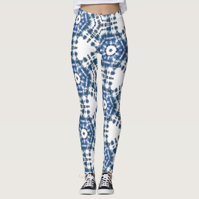 Leggings Moda moderna Modelo de tinte azul Shobori (Anverso)