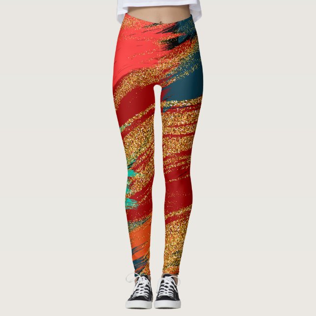 Leggings Moda Purpurina colorido (Anverso)