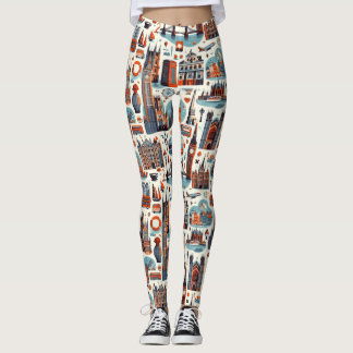 Leggings Moda Skyline de Londres