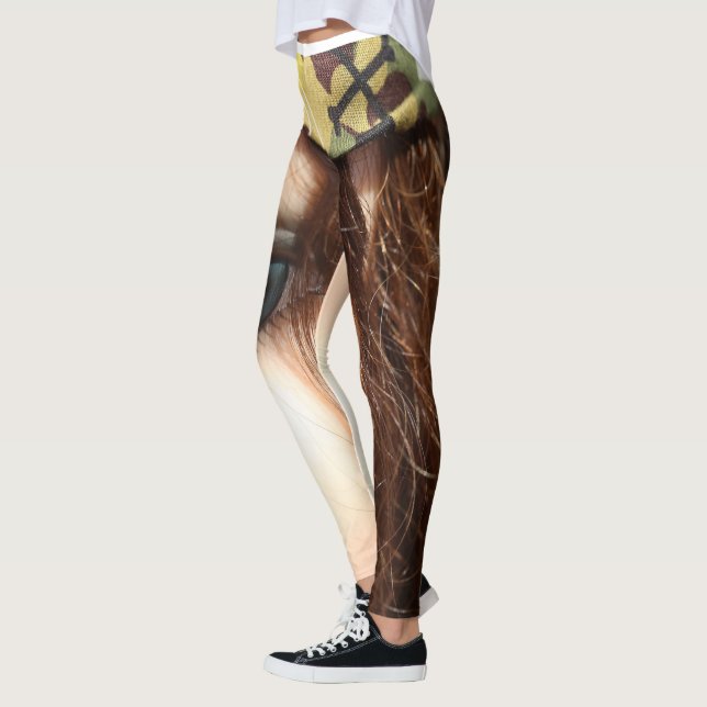 Leggings Moda única Doll Leggings-Doll Face (Izquierda)