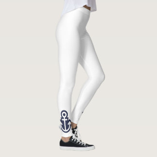 Leggings Moda y piernas de anclaje simples