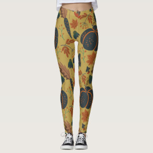Leggings Modalidades sin fisuras de calabazas y zanahorias