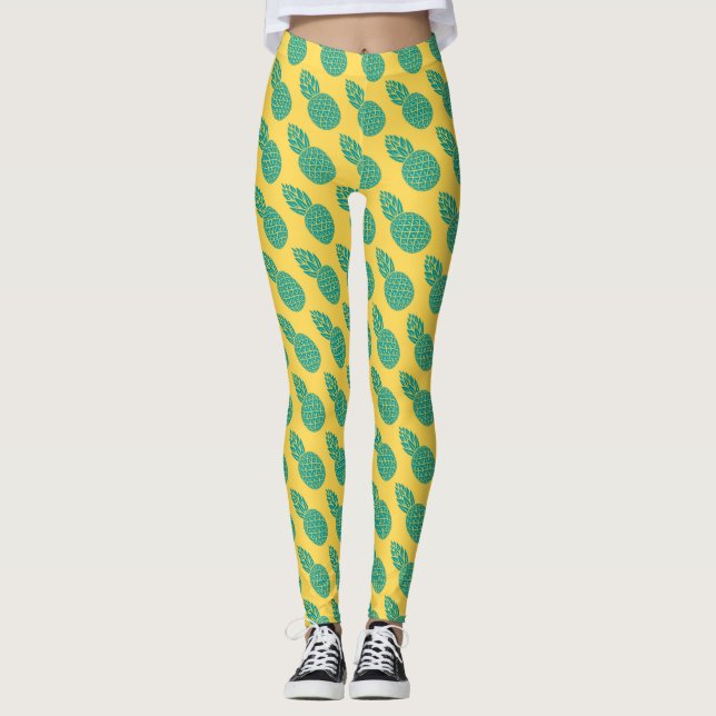 Leggings Modelo 2 de la piña (Anverso)