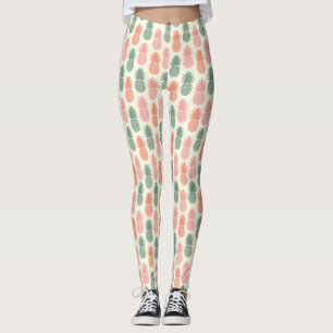 Leggings Modelo 2 de la piña del vintage