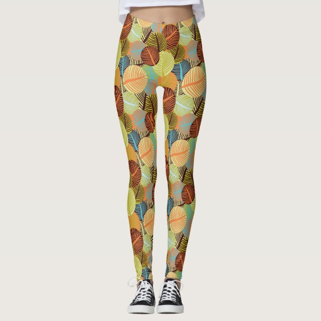Leggings Modelo abstracto (Anverso)