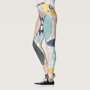 Leggings Modelo abstracto del círculo