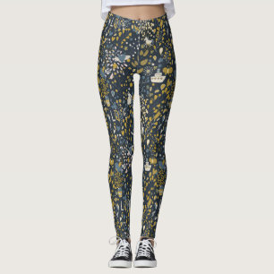 Leggings Modelo abstracto del vintage