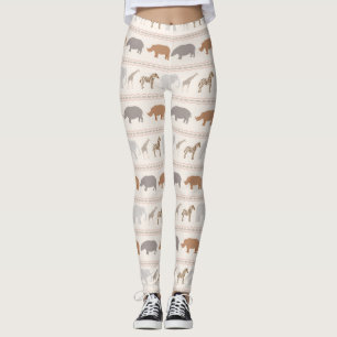 Leggings Modelo africano 1 de los animales