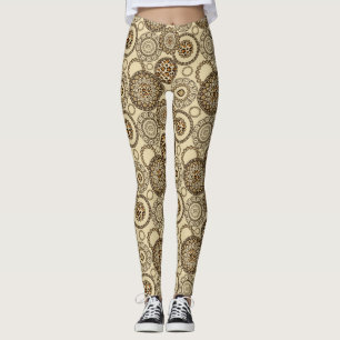 Leggings Modelo africano 3 de la piel del guepardo