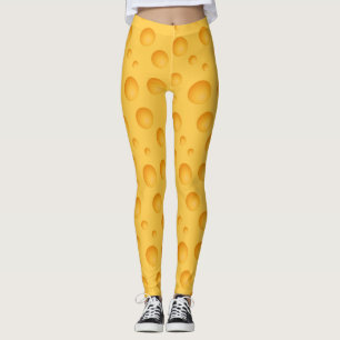 Leggings Modelo amarillo del queso