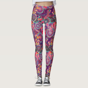 Leggings Modelo animal 2 del estilo étnico