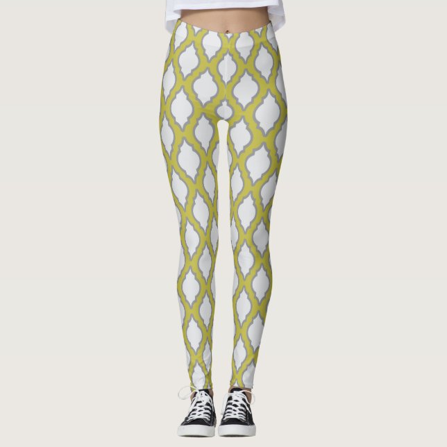 Leggings Modelo árabe del estilo (Anverso)