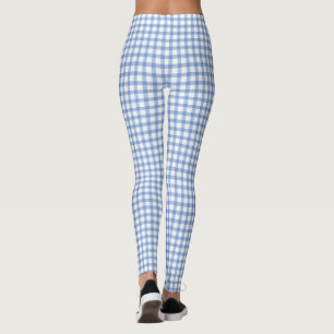 Leggings Modelo azul en colores pastel del control de la