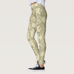 Leggings modelo barroco del granero