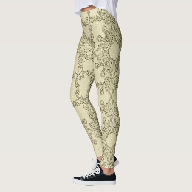 Leggings modelo barroco del granero (Izquierda)