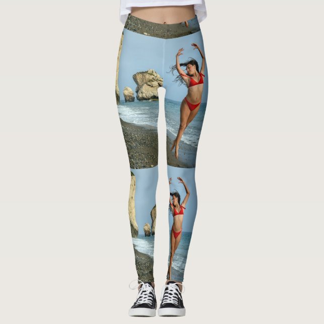 Leggings Modelo bikini bailando Thunder_Cove (Anverso)