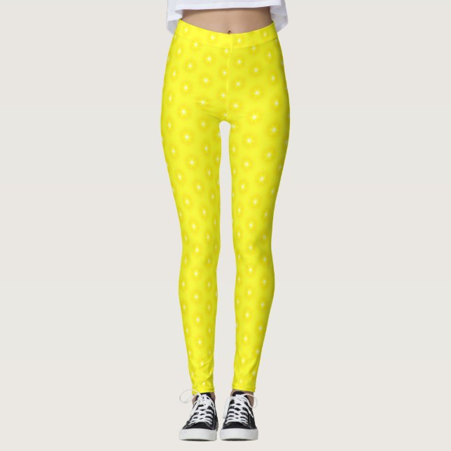 Leggings Modelo brillante de estrellas brillantes de luz so (Anverso)