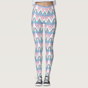 Leggings Modelo colorido azteca tribal