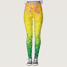 Modelo colorido de Ombre de las hojas de arce del