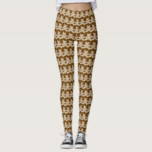 Leggings Modelo de Brown del oso de peluche