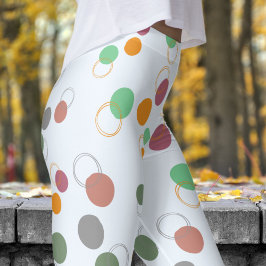 Leggings Modelo de burbujas azules de Alice Bubbles