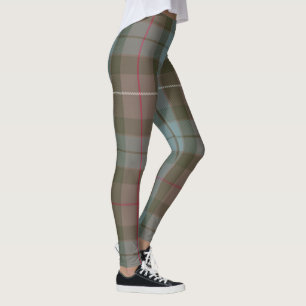 Leggings Modelo de gran tamaño del tartán de Fraser del