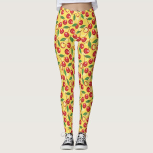 Leggings Modelo de la cereza