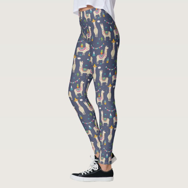 Leggings Modelo de la llama de la celebración (Izquierda)